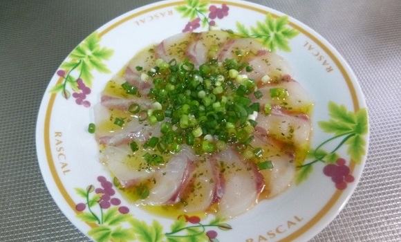 チヌ クロダイ 料理レシピ 魚のお刺身とカルパッチョの作り方 チヌ 黒鯛 釣り入門