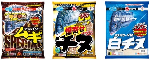 マルキューの配合餌( 新MP酵母 配合製品 )