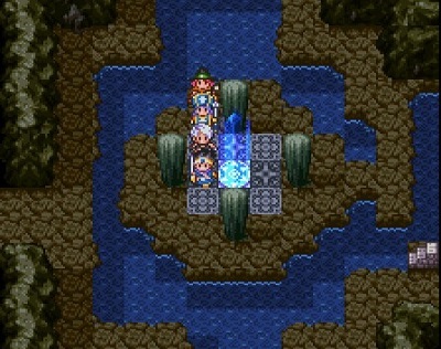 ドラゴンクエストV そして伝説へ… 地底の湖 ノアニール西の洞窟 B2F 回復の泉.jpg